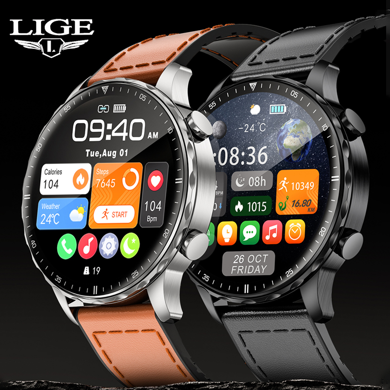 Smartwatch Latest Watches For Men - LIGE Новые умные часы Huawei Outdoor