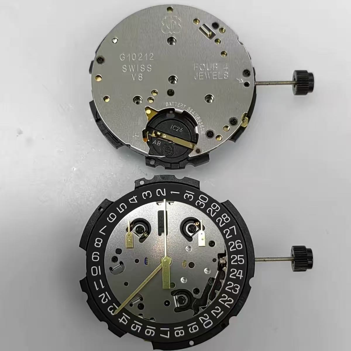 Watch V8 - Швейцарский кварцевый механизм ETA G10.212 V8,