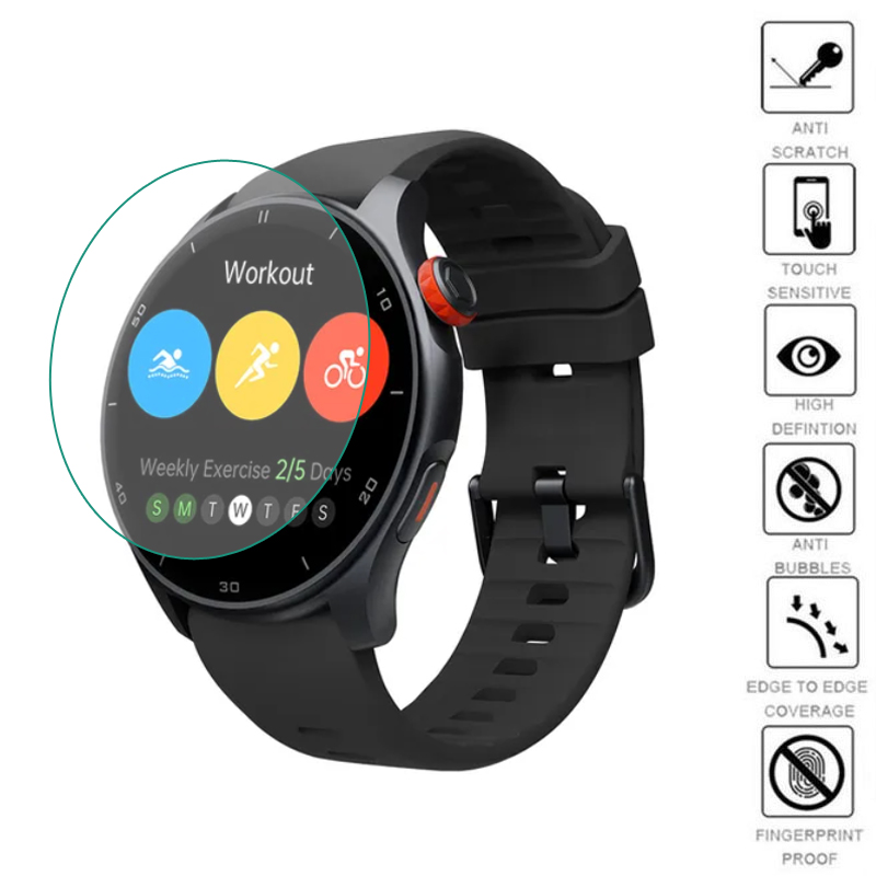 Smartwatch English - Мягкая прозрачная защитная пленка из ТПУ