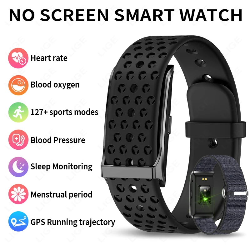 Smartwatch Latest Watches For Men - LIGE Смарт-часы без экрана, умные браслеты