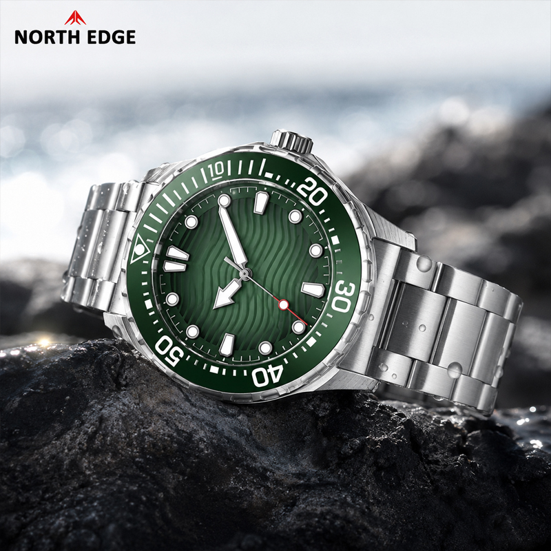 Solar Powered Watch - Дайверские часы North Edge TRITON для
