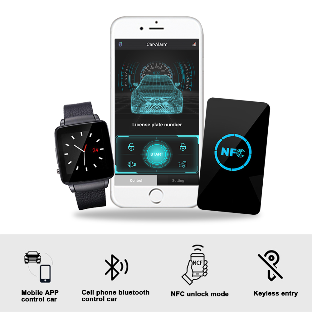 Smartwatch Phone Watches - Смарт-часы с NFC для мобильного телефона,