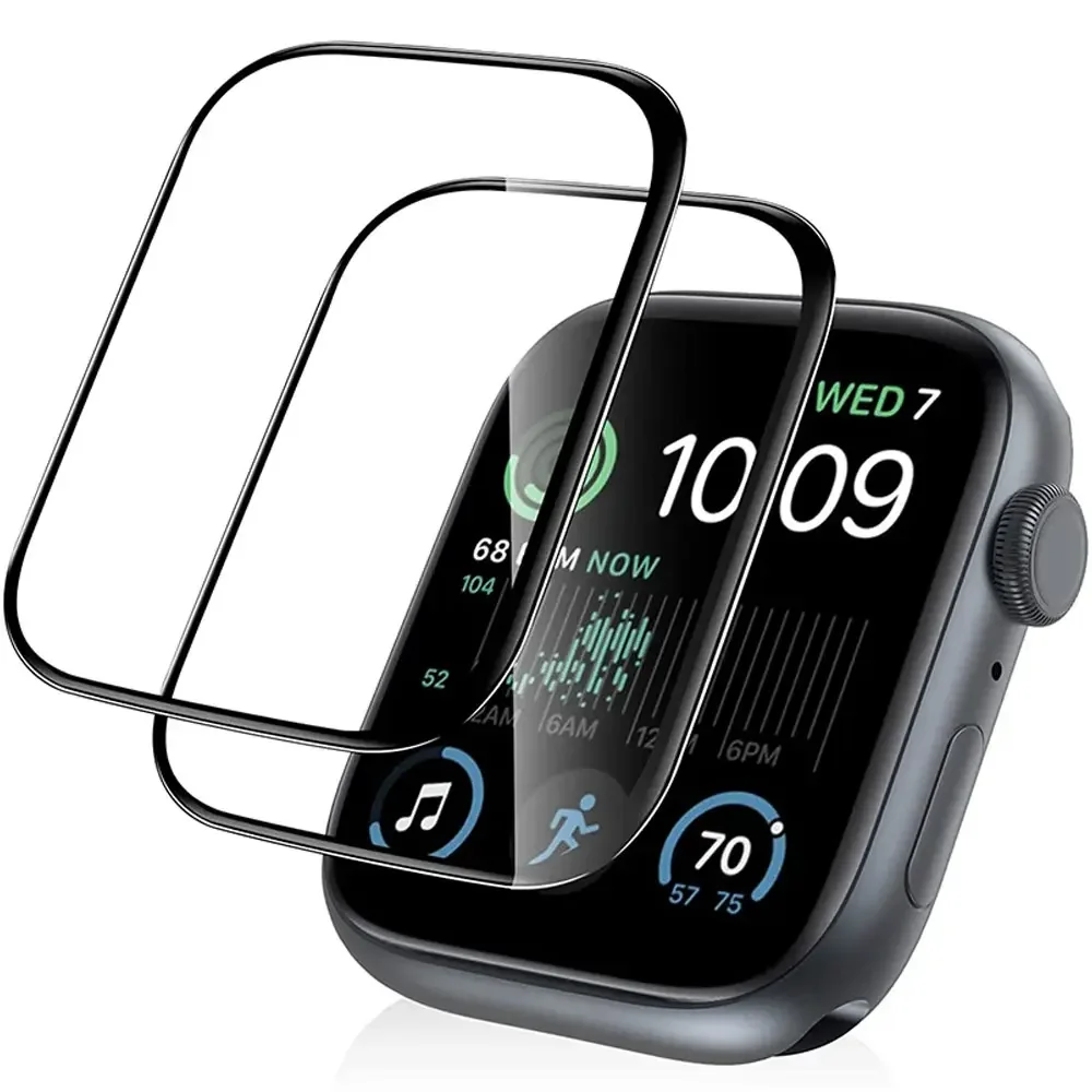 Iwatch Smartwatch Series 7 - Полностью изогнутая защитная пленка для экрана