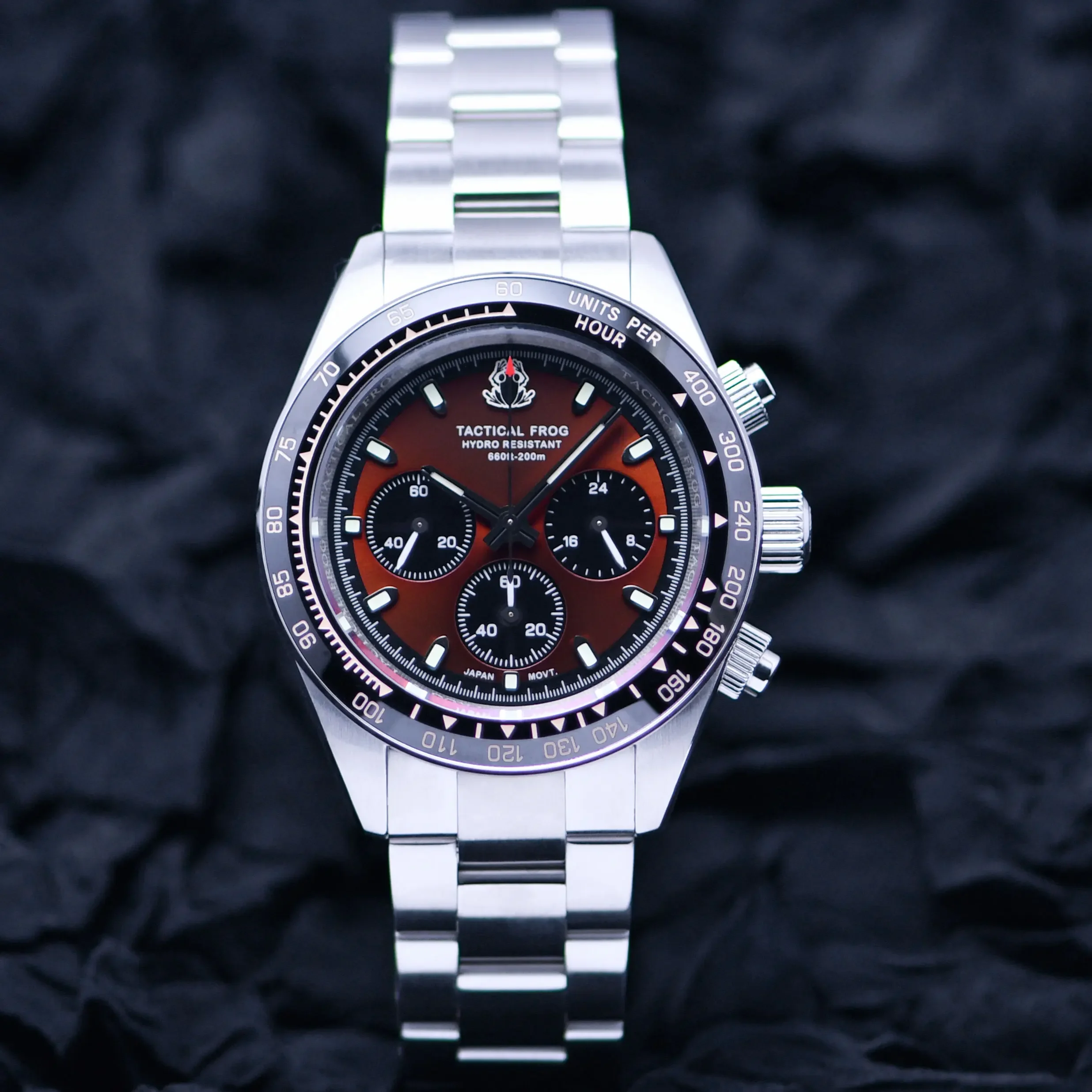 Solar Powered Watch - Тактические мужские часы с лягушкой, 41