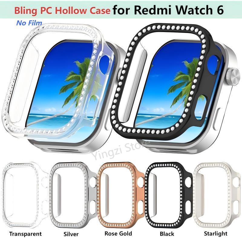 Smartwatch English - Блестящий полый чехол для Redmi Watch