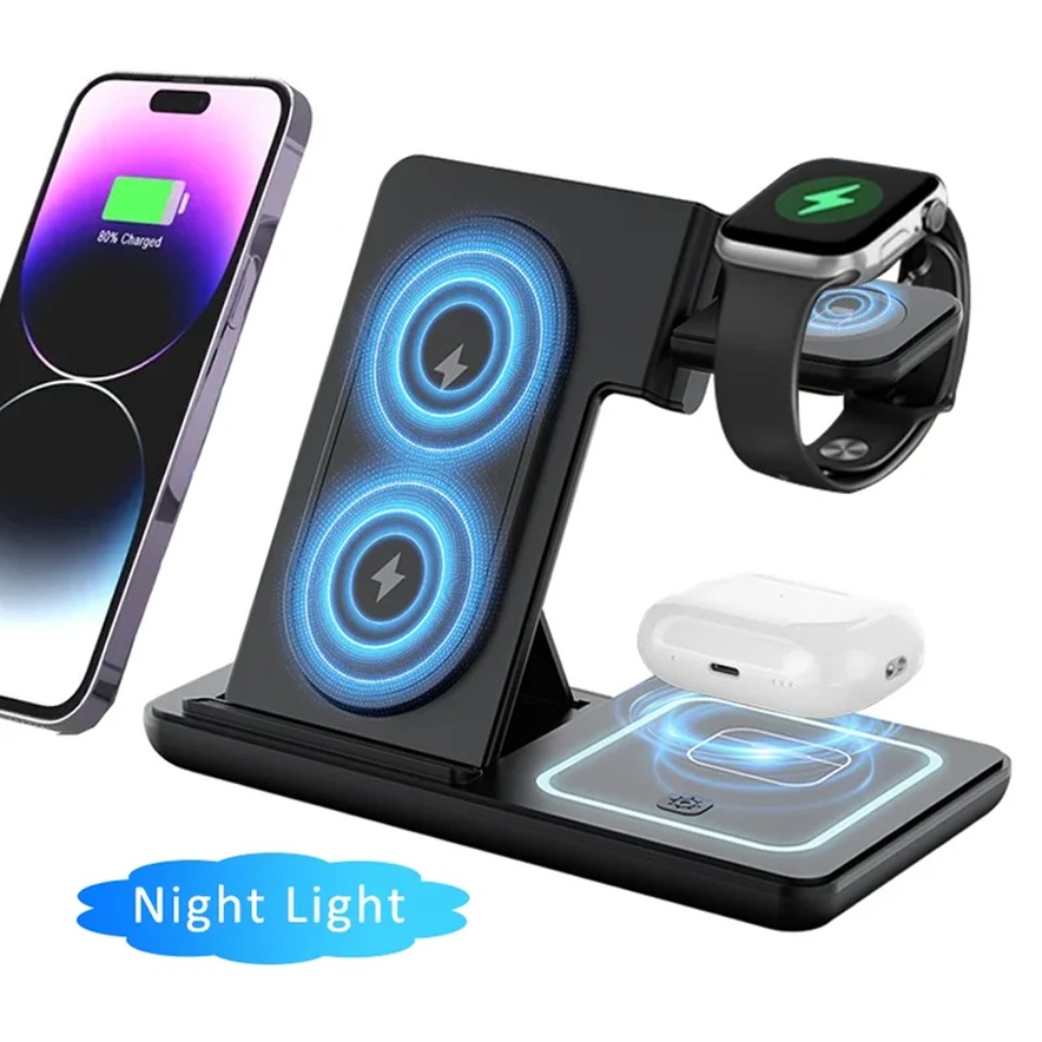 Smartwatch Apple Watch - Ночная светодиодная лампа 3 в 1