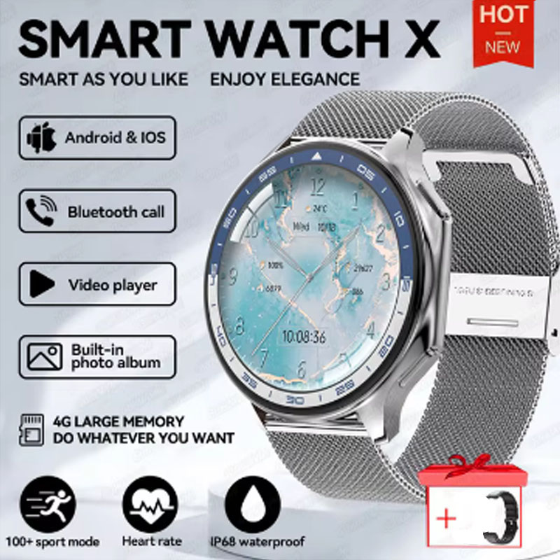 Watch Watch Xs - 1,43-дюймовые наручные часы с большим экраном