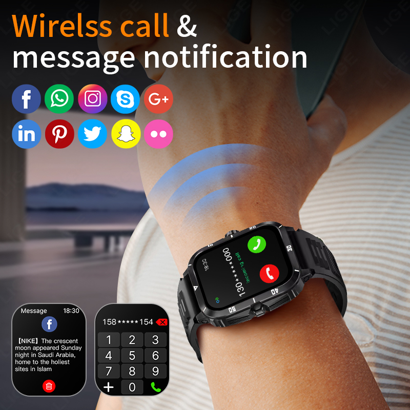 2,01 Экран Смарт-часы Bluetoot – обзор и цена Smartwatch Latest Watches For Men