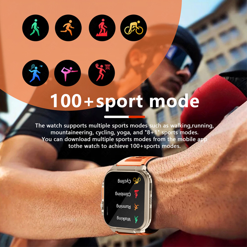 LIGE 600mAh Умные часы Ultra W – обзор и цена Smartwatch Latest Watches For Men