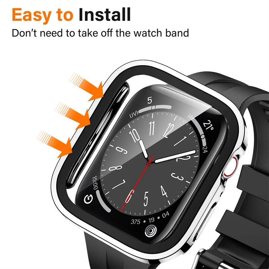 Стекло + чехол для Apple Watch – обзор и цена Smartwatch Apple Watches For Women