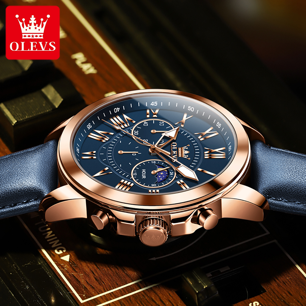 Мужские часы OLEVS 3632 с мног – обзор и цена Smartwatch Watches Brands For Men