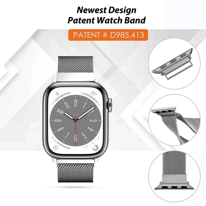 Миланская петля для Apple Watc – обзор и цена Smartwatch Apple Watches For Women