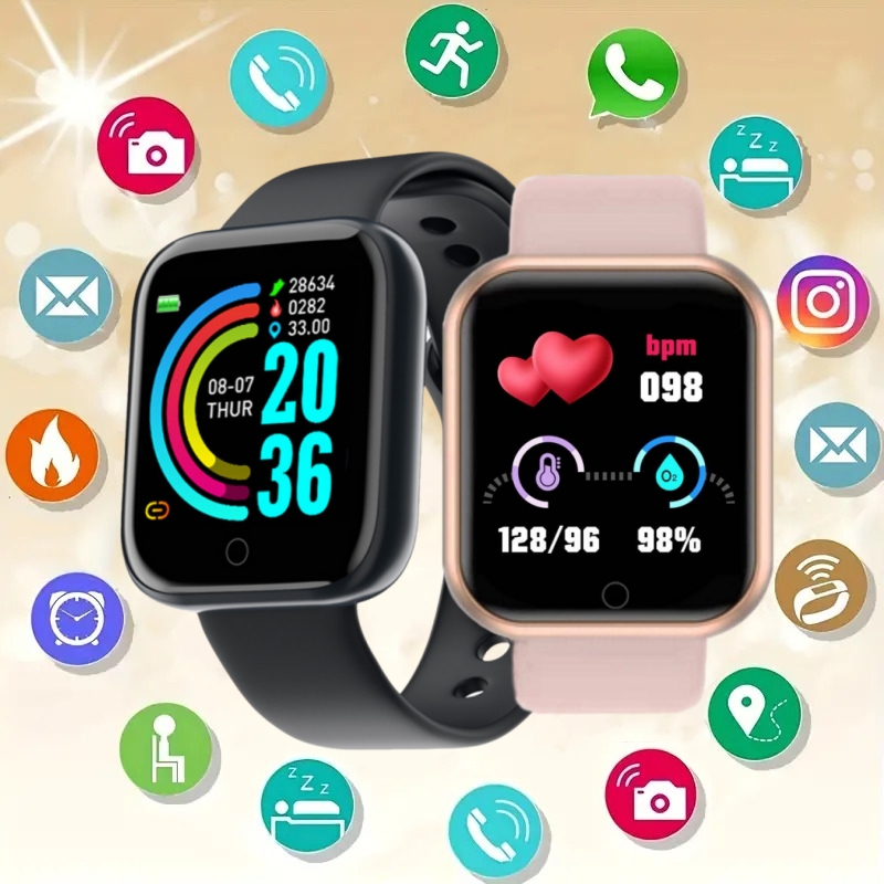 Смарт-часы Y68 D20 мужские, ум – обзор и цена Smartwatch Watches For Kids