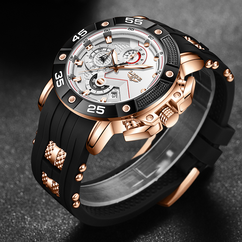 Мужские часы LIGE, кварцевые,  – обзор и цена Smartwatch Watches Brands For Men