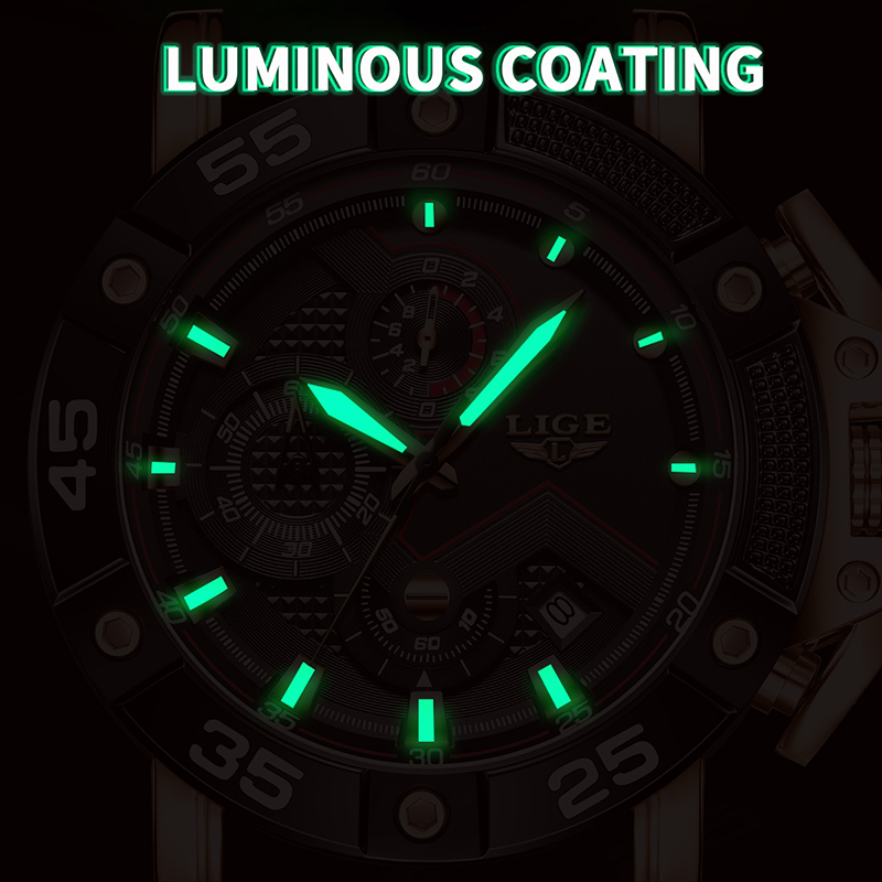 Мужские часы LIGE, кварцевые,  – обзор и цена Smartwatch Watches Brands For Men