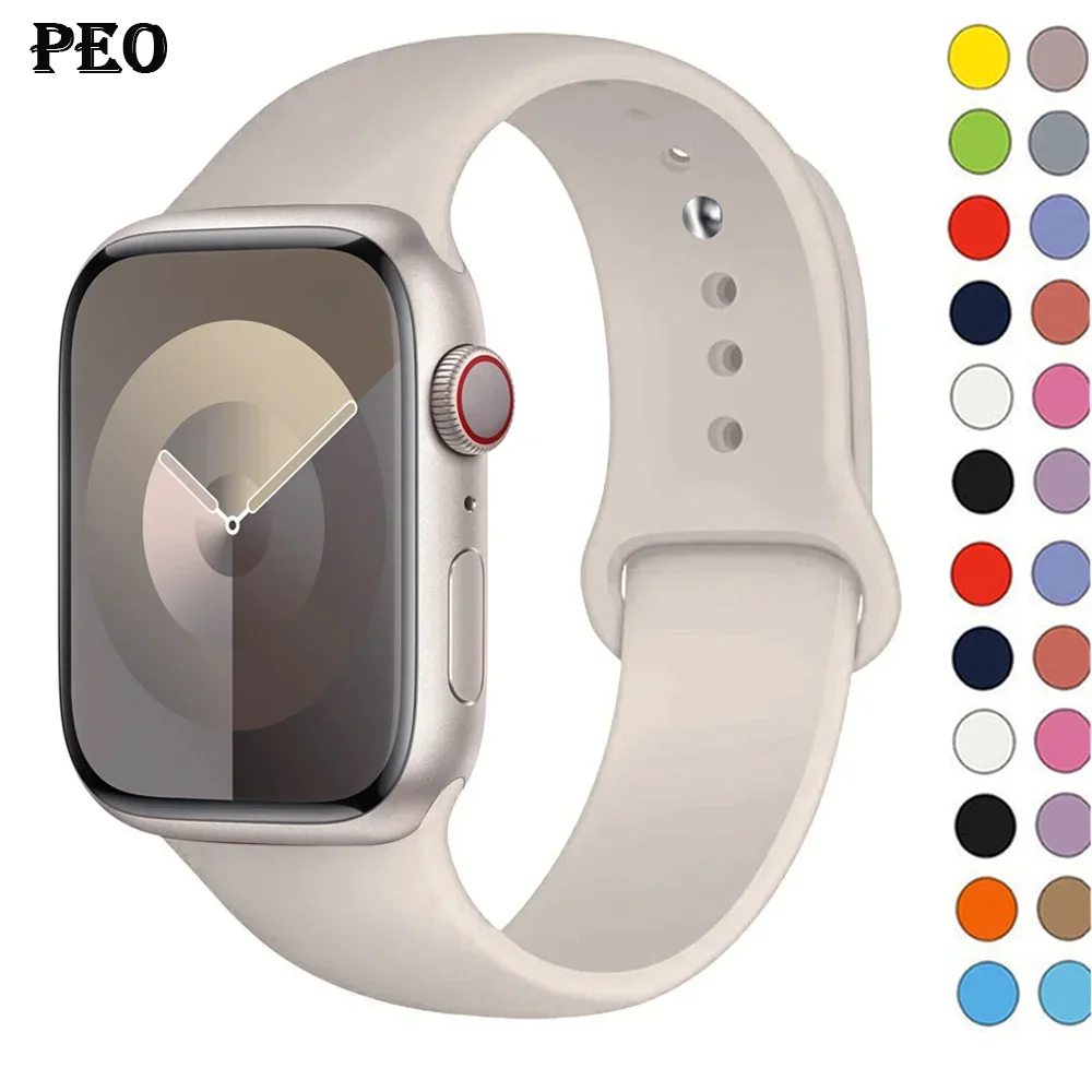 Ремешок силиконовый для Apple  – обзор и цена Smartwatch Apple Watches For Women