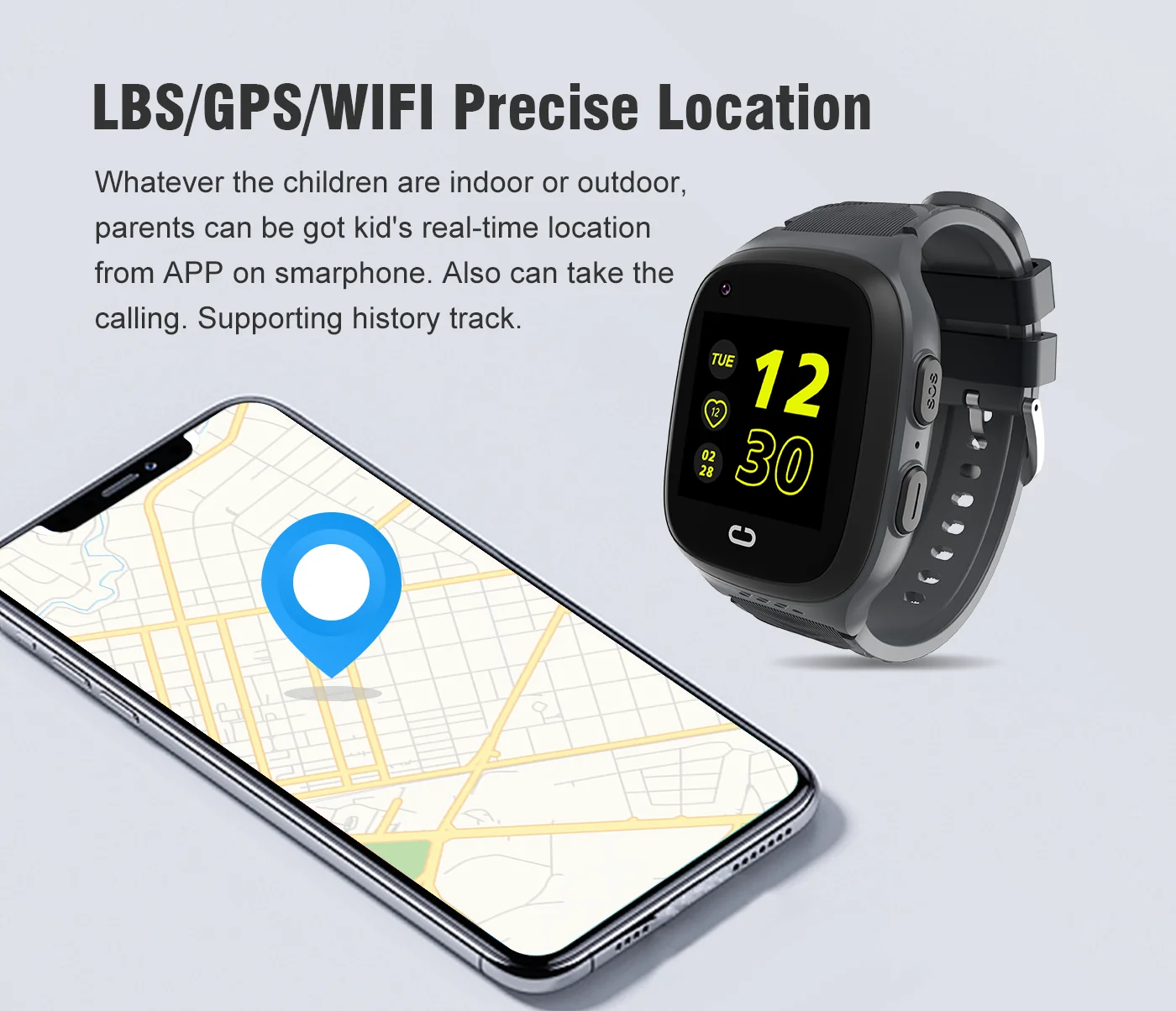 4G Детские Смарт-часы SOS Водо – обзор и цена Smartwatch Watches For Kids
