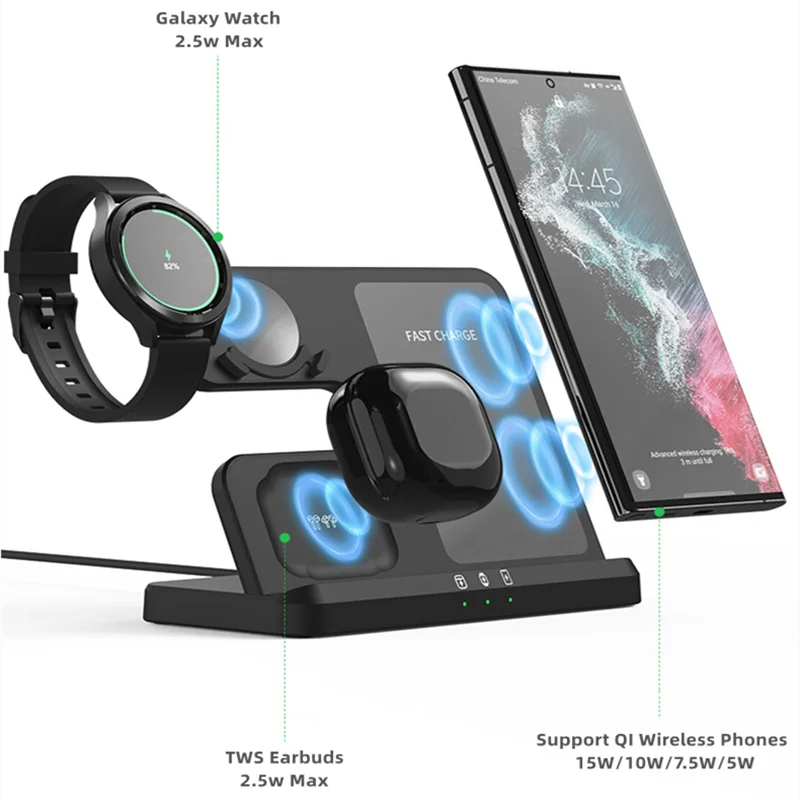 Зарядное устройство 3 в 1 для  – обзор и цена Smartwatch Phone Watches