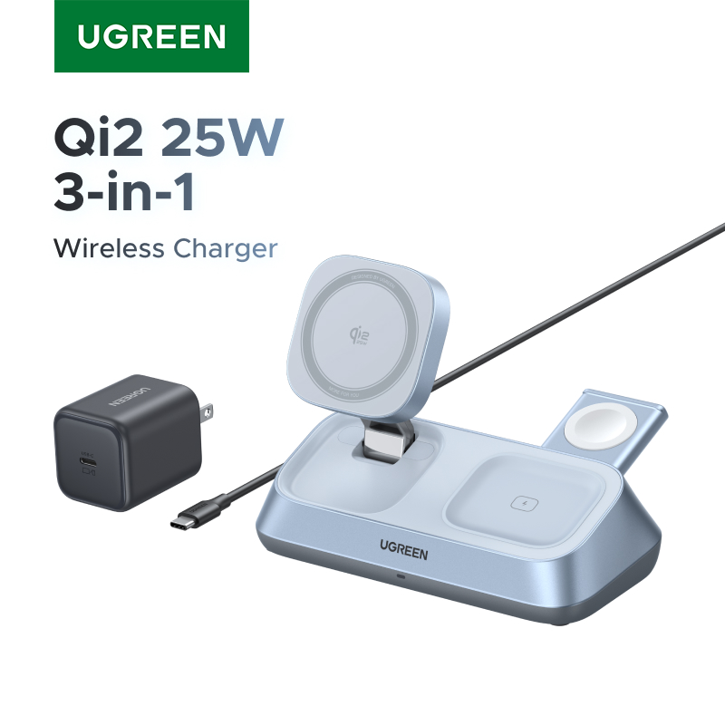 UGREEN Qi2 25 Вт MAX Магнитная – обзор и цена Smartwatch Apple Watch