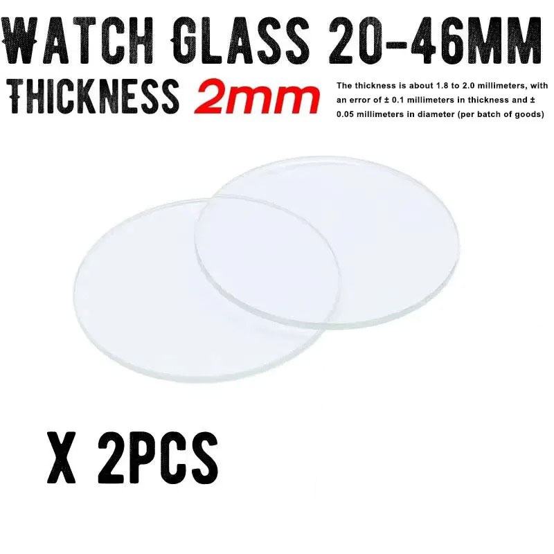 【2 шт.】Круглое стекло для часо – обзор и цена Watch Crystal Replacement