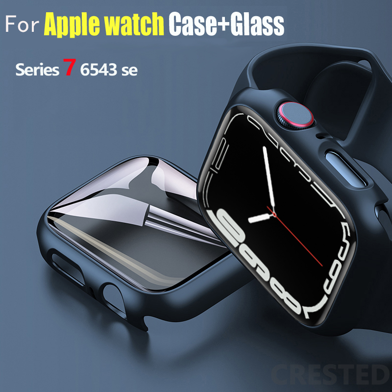 Стекло + чехол для Apple Watch – обзор и цена Iwatch Smartwatch Series 7
