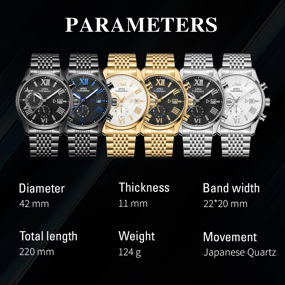 Forsining AF2502S Элитный брен – обзор и цена Smartwatch Watches Brands For Men