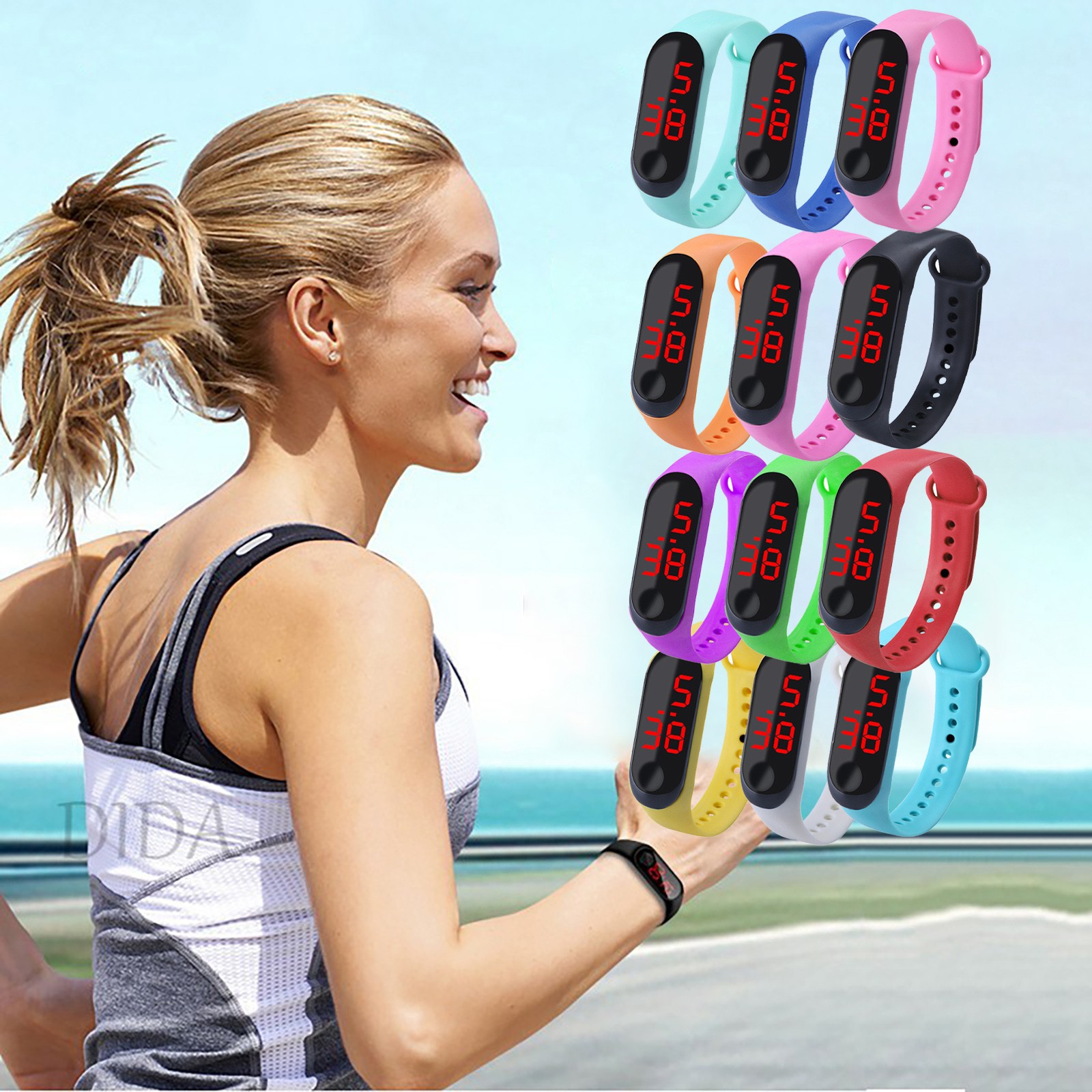 Спортивный уличный браслет Эле – обзор и цена Smartwatch Watches For Kids