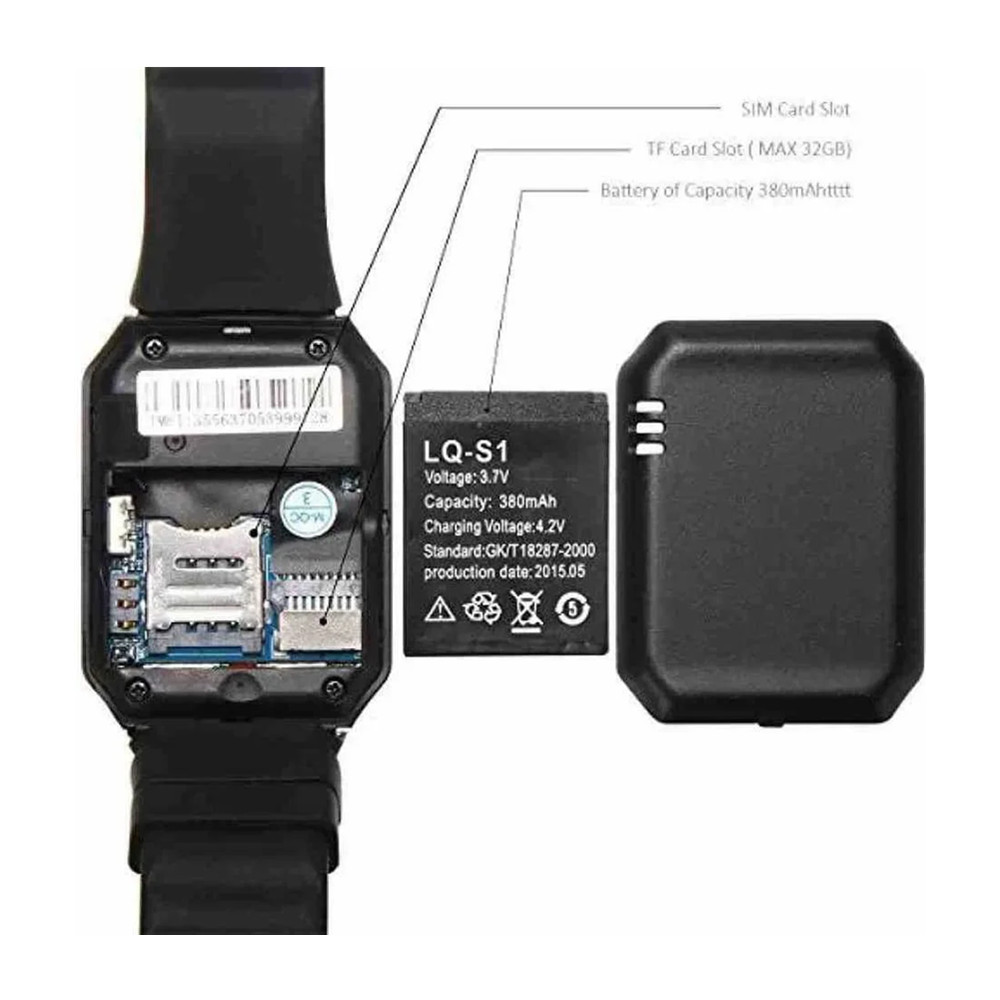 Аккумулятор 380 мАч LQ-S1 LQS1 – обзор и цена Watch V8