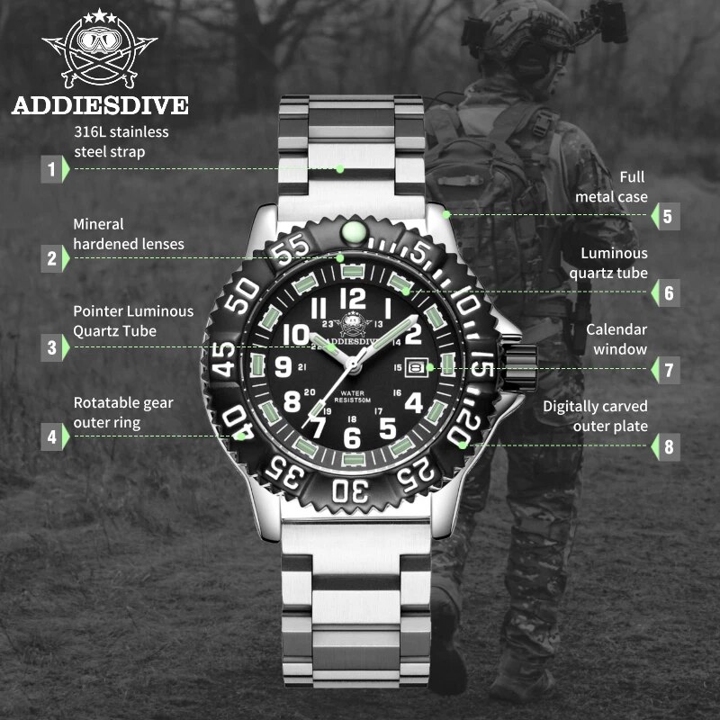 Мужские модные повседневные ча – обзор и цена Solar Powered Watch