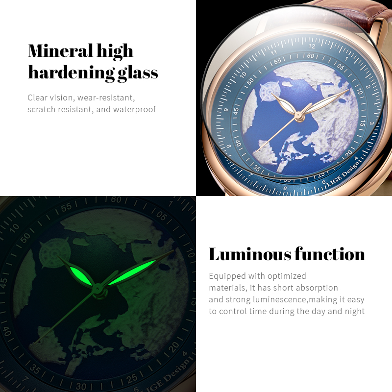 Мужские наручные часы LIGE 202 – обзор и цена Smartwatch Watches Brands For Men