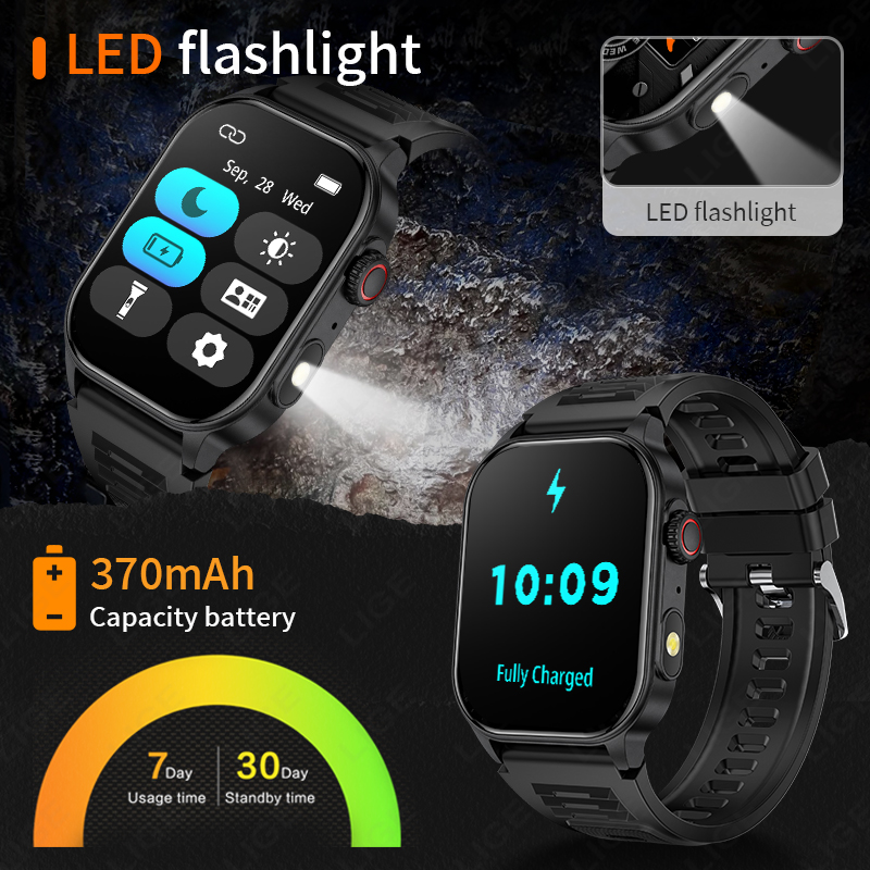 Мужские умные часы LIGE 3ATM в – обзор и цена Smartwatch Latest Watches For Men
